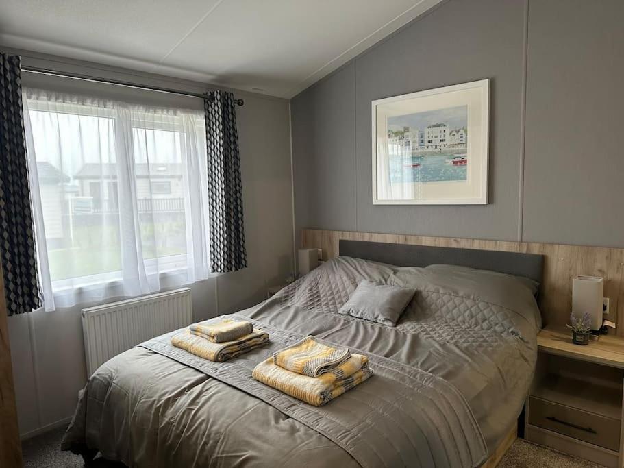 Modern Lodge With Amazing Views New Quay Kültér fotó